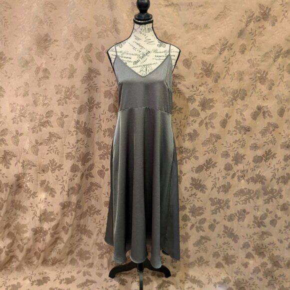 Daily Practice Anthropologie Comfy Gray Slip Dress, Size S, EUC! - Picture 1 of 9